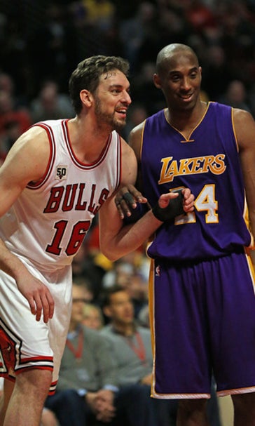 Bulls beat Lakers 126-115 to spoil Kobe's Chicago farewell